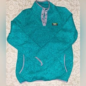 Women’s L.L. Bean sweater fleece pullover